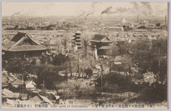 (東)陵雲閣ヨリ向島及ビ本所方面ヲ望ム / (East) View from the Ryounkaku Tower toward Mukojima and Honjo image