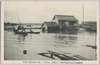 明治四十三年八月都下稀有ノ大洪水　日本堤ヨリ見る山谷方面ノ浸水/Unusual Great Flood of August 1910 in the Capital: Inundation in the Sanya District, Viewed from Nihontsuzumi image