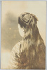 リボンの髪飾りを付けた和装女性/Woman in Kimono Wearing a Ribbon Hair Ornament image