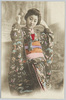 簪を挿す和装女性/Woman in Kimono Wearing a Kanzashi  image