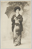 洋傘を差す和装女性/Woman in Kimono Holding an Umbrella image