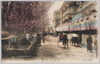 東京名所吉原の夜桜/Famous Views of Tokyo: Night View of Cherry Blossoms in Yoshiwara image
