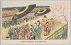 "Yojos" of Yoshiwara taking their works.  image