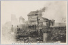  (明治四十四年四月九日東京吉原大火の実况)　翌朝残倉ノ再災ノ実况/Actual Scene of the Great Fire of Yoshiwara, Tokyo, on April 9th, 1911: Actual Scene of a Survived Warehouse Caught in a Fire Again on the Following Morning image