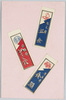 芸妓花名刺 (丸三席・松金、油屋席・いし代、平石席・金弥)/Geishas' Hanameishi, (Matsukane of Marumiseki, Ishiyo of Yuyaseki, Kinya of Hiraishiseki) image