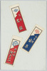 芸妓花名刺 (巴席・床雛、丸三席・吉子、油屋席・起与二)/Geishas' Hanameishi, (Tokohina of Tomoeseki, Kichiko of Marumiseki, KiyŌji of Yuyaseki) image