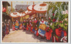 原色写真版　京都島原　太夫の道中 (１)/Tricolour Print; Shimabara, Kyoto; Procession of Courtesans (1) image