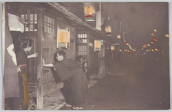 夜の花街 / Hanamachi at Night image