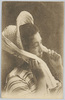 帽子をかぶる水着の女性/Woman in a Swimsuit Wearing a Hat image