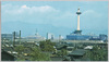 京都タワーと東海道新幹線/Kyoto Tower and Tokaido Shinkansen image