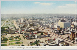 名古屋テレビ塔展望台より見たる南西部市街 / Streets of the Southwest Part of Nagoya, Viewed from the Observation Deck of the Nagoya Television Tower image