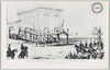 OPENING CEREMONY AT SHIMBASHI OF THE FIRST RAILWAY IN JAPAN. ON OCT. 11TH 1872.  image