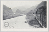 THE RAILWAY BRIDGE OVER THE AIZAWAGAWA AND TWO TUNNELS NEAR IT, ON THE HAKONE PASS, TOKAIDO LINE.  image