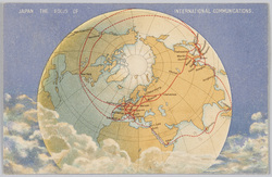 JAPAN THE FOCUS OF INTERNATIONAL COMMUNICATIONS. image