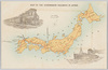 MAP OF THE GOVERNMENT RAILWAYS IN JAPAN.  image