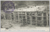 3. 扇形汽関車庫の一部背面より見たる鉄筋コンクリート工事中/3. A Part of the Fan-Shaped Locomotive Shed, Reinforced Concrete under Construction, Viewed from the Rear image