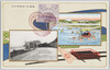 鉄道五十年祝典記念　大井川の今昔　連台と渡川切符/Commemoration of the Celebration of the Railway 50th Anniversary: Ōi River, Past and Present; Litter and Ferry Ticket image