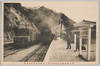碓氷線碓氷電気機関車熊の平停車場進行の光景/Scene of the Usui Electric Locomotive Passing Kumanodaira Station on the Usui Line image