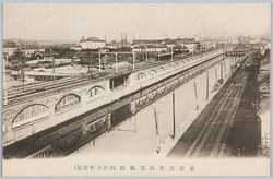東京高架鉄道線路 (内山下町附近) / Elevated Railway Track (Vicinity of Uchiyamashitachō), Tokyo image