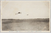 天空を突破して帝都に向けるブレリオ式飛行機とパ式飛行船/Blériot Type Aircraft and Parseval Type Airship in the Sky Flying to the Imperial Capital image