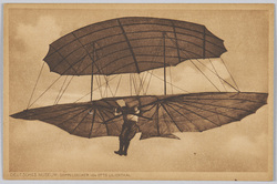 DEUTSCHES MUSEM. DOPPELDECKER von OTTO LILENTHAL / Deutsches Museum. BIPLANE by OTTO LILIENTHAL. image