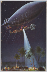 夜の飛行船 / Airship at Night image