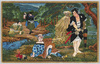 斧定九郎与一兵衛を殺す萱野三平神崎与五郎に遇ふ/Ono Sadakurō Killing Yoichibei, Kayano Sampei Meeting Kanzaki Yogorō image