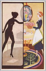 女性のシルエット / Silhouette of a Woman image