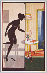女性のシルエット / Silhouette of a Woman image