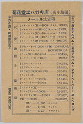 メートル法宣伝 菊花堂エハガキ店 (広小路通) / Promoting the Metric System, Kikkadō Picture Postcard Store (Hirokōji Street) image