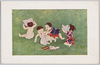 子供のいたずら (7)勉強中にふざける/Children's Mischief (7), Messing Around While Studying image