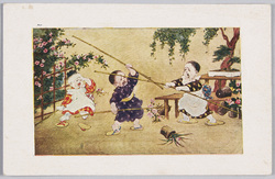 泣きながらけんかをする子供たち / Children Fighting While Crying image