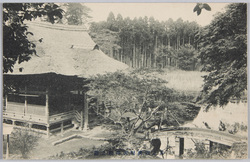井之頭辨財天拝殿之図 / Inokashira Benzaiten Temple: Worship Hall image