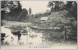 井之頭辨財天池畔之図 / Inokashira Benzaiten Temple: Pondside image