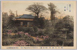 堀切花菖蒲 (堀切園) 園内ノ一部つヽじの美観 / Irises in Horikiri (Horikirien Garden): A Part of the Garden, Beautiful View of Azaleas image