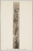 園女筆短册/Poem Slip Written by Sonome image