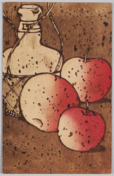 リンゴと徳利 / Apples and a Bottle of Sake image