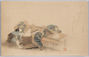 もちつき図/Mochi Pounding image