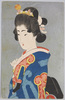 [袂を直す和装女性]/[Woman in Kimono Fixing Her Tamoto] image