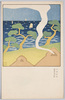 海辺の民家から立ちのぼる煙 (「中学世界」付録)/Smoke Rising From House by the Beach (Free Gift From Chugaku Sekai) image