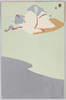 短冊に書く女性/Woman Writing on a Tanzaku image
