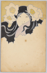 女性と白椿 / Woman and White Camellias image