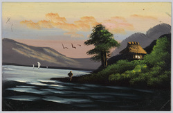 夕暮れの湖 / Lake at Dusk image