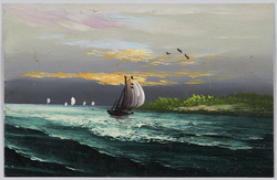帆船のある風景 / Landscape With Sailboats image