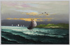 帆船のある風景/Landscape With Sailboats image