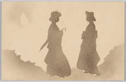 二人の女性のシルエット / Silhouettes of Two Women image
