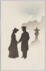手を取る男女/Couple Holding Hands image