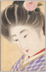 花飾りの女性 / Woman With Flower Ornament image