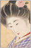 花飾りの女性/Woman With Flower Ornament image