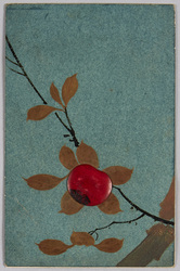 柿 (細工貼付) / Persimmon (Specimen Attached) image